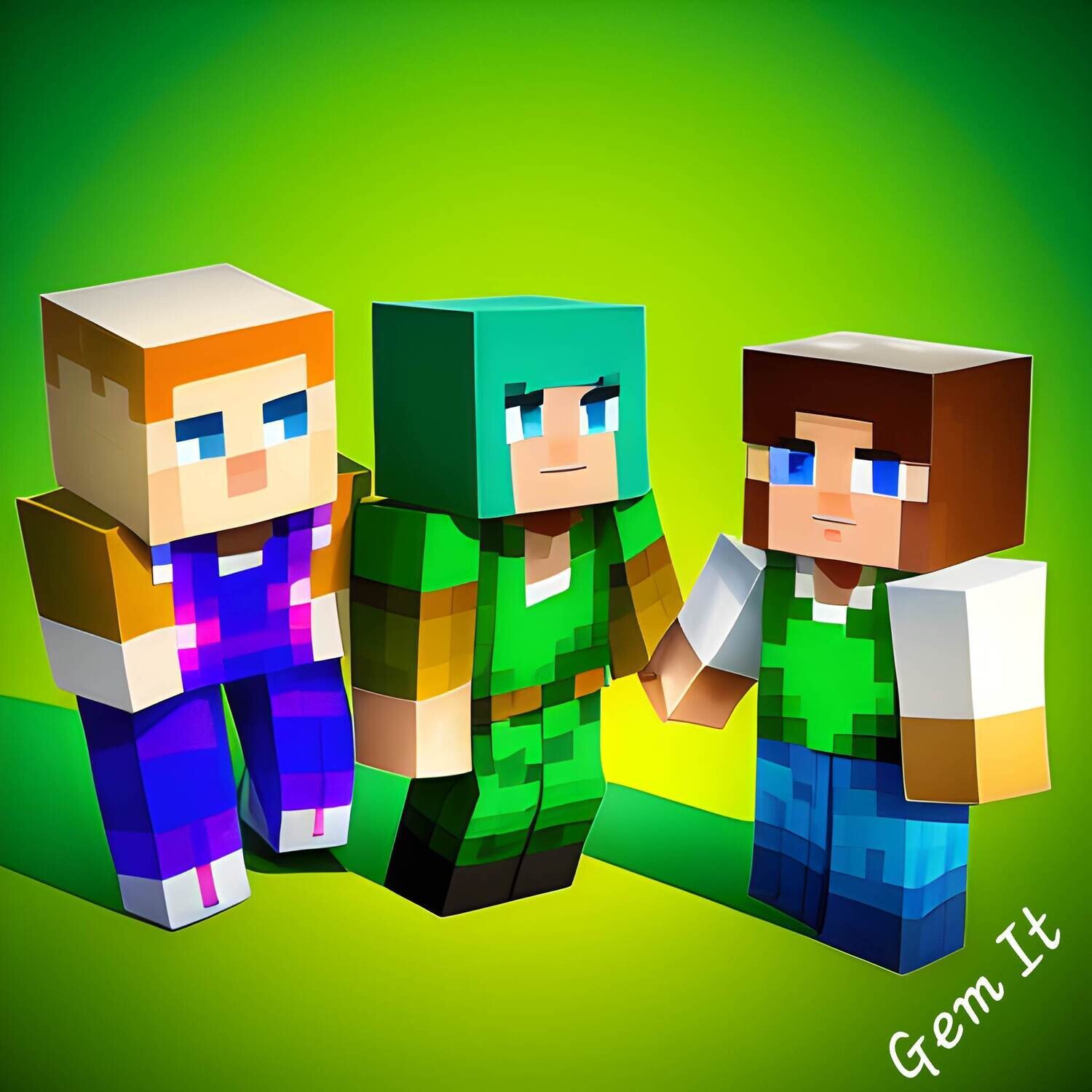 Minecraft 222 - Full Drill Diamond Painting - Specially ordered for you. Delivery is approximately 4 - 6 weeks.