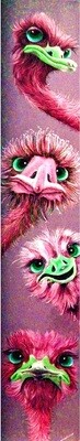 Emus Pink - Full Drill Diamond Painting - Specially ordered for you. Delivery is approximately 4 - 6 weeks.