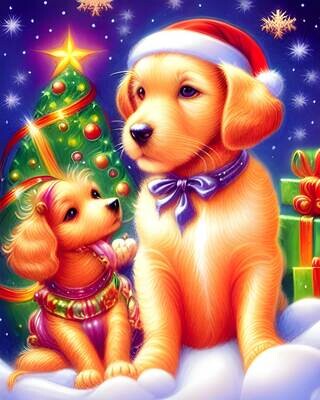 Christmas Dogs CH24 - Specially ordered for you. Delivery is approximately 4 - 6 weeks.