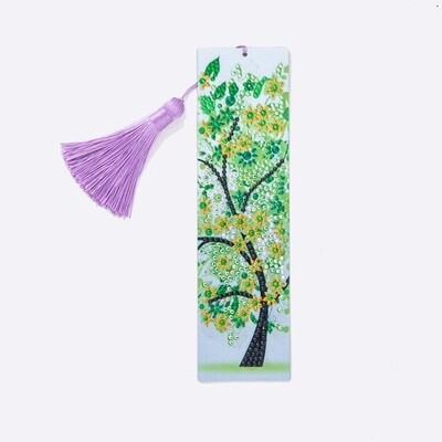 Diamond Painting Bookmark - Green Tree AA246