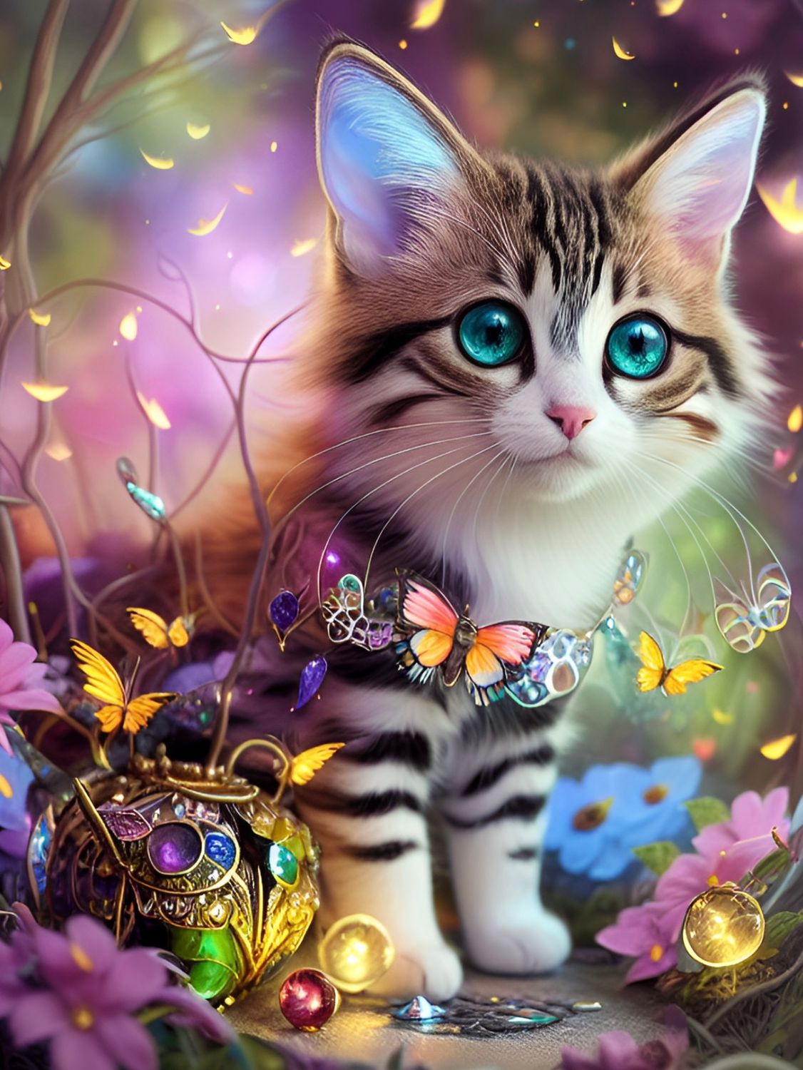 Cute Kitty M001 - Specially ordered for you. Delivery is approximately 4 - 6 weeks.