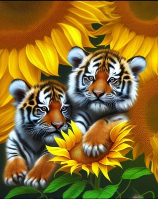 Tiger Cubs 373 - Specially ordered for you. Delivery is approximately 4 - 6 weeks.