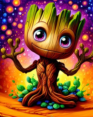 Baby groot - Specially ordered for you. Delivery is approximately 4 - 6 weeks.