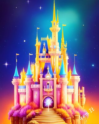 Princess Castle WM - Specially ordered for you. Delivery is approximately 4 - 6 weeks.