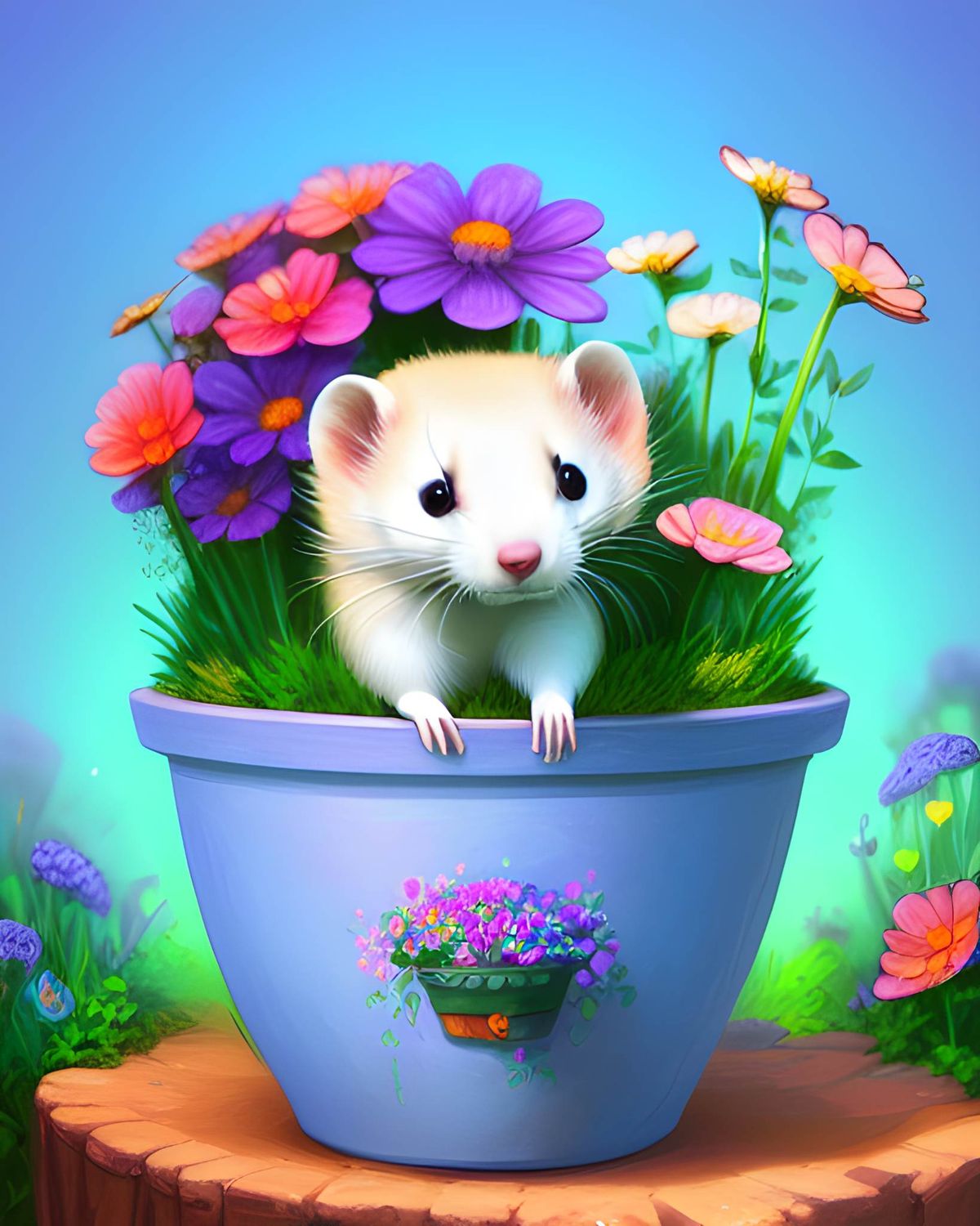 Potted Mouse 688 - Specially ordered for you. Delivery is approximately 4 - 6 weeks.