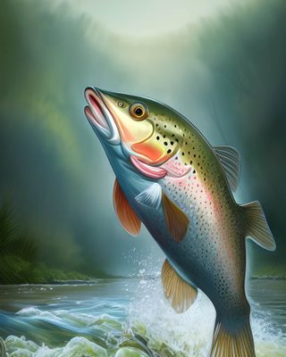River Fish 362 - Specially ordered for you. Delivery is approximately 4 - 6 weeks.