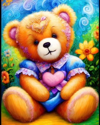 Teddy Bear 1 - Specially ordered for you. Delivery is approximately 4 - 6 weeks.