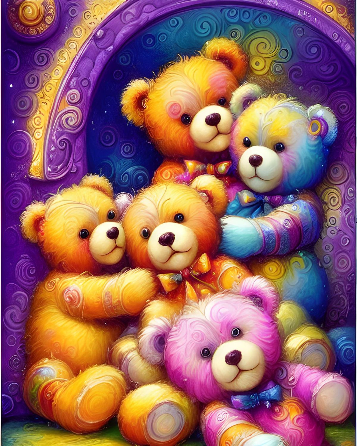 Teddy Bear Selfie - Specially ordered for you. Delivery is approximately 4 - 6 weeks.