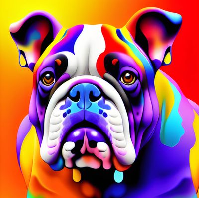 Dog M444 - Full Drill Diamond Painting - Specially ordered for you. Delivery is approximately 4 - 6 weeks.
