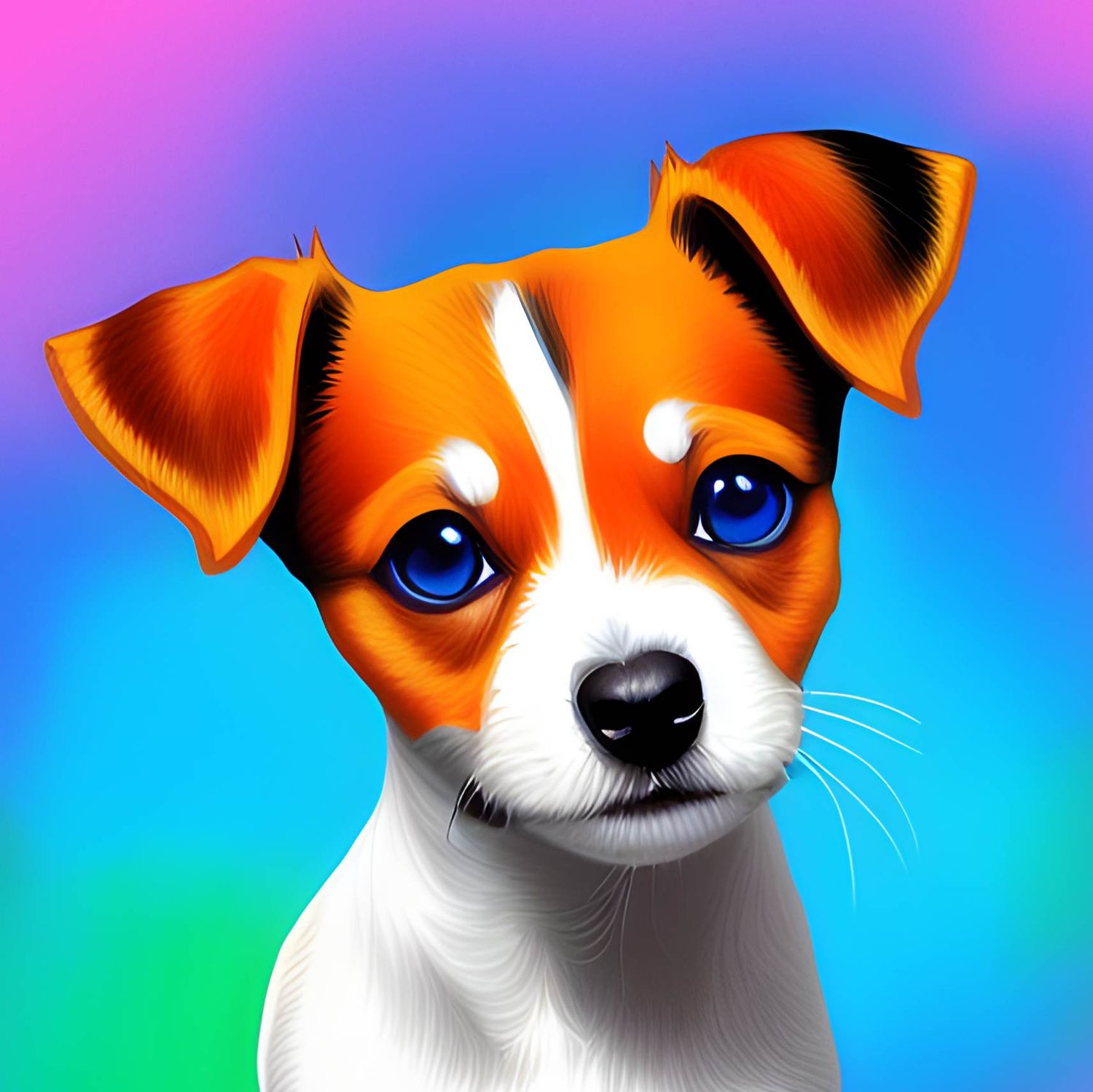 Dog M458 - Full Drill Diamond Painting - Specially ordered for you. Delivery is approximately 4 - 6 weeks.