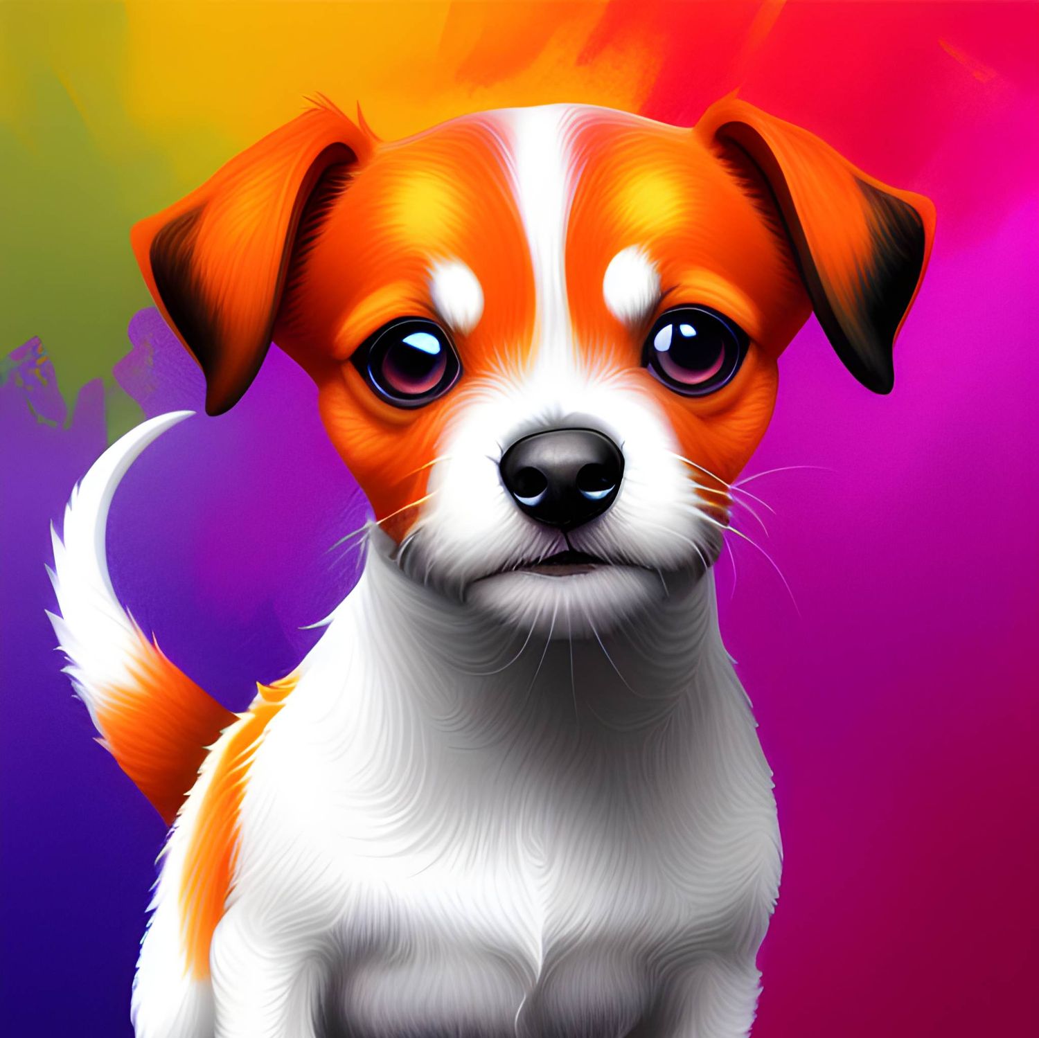 Dog M456 - Full Drill Diamond Painting - Specially ordered for you. Delivery is approximately 4 - 6 weeks.