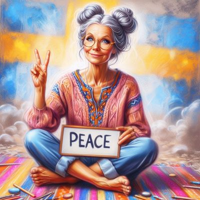 Peace M701 - Full Drill Diamond Painting - Specially ordered for you. Delivery is approximately 4 - 6 weeks.