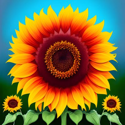 Sunflower 812 - Full Drill Diamond Painting - Specially ordered for you. Delivery is approximately 4 - 6 weeks.