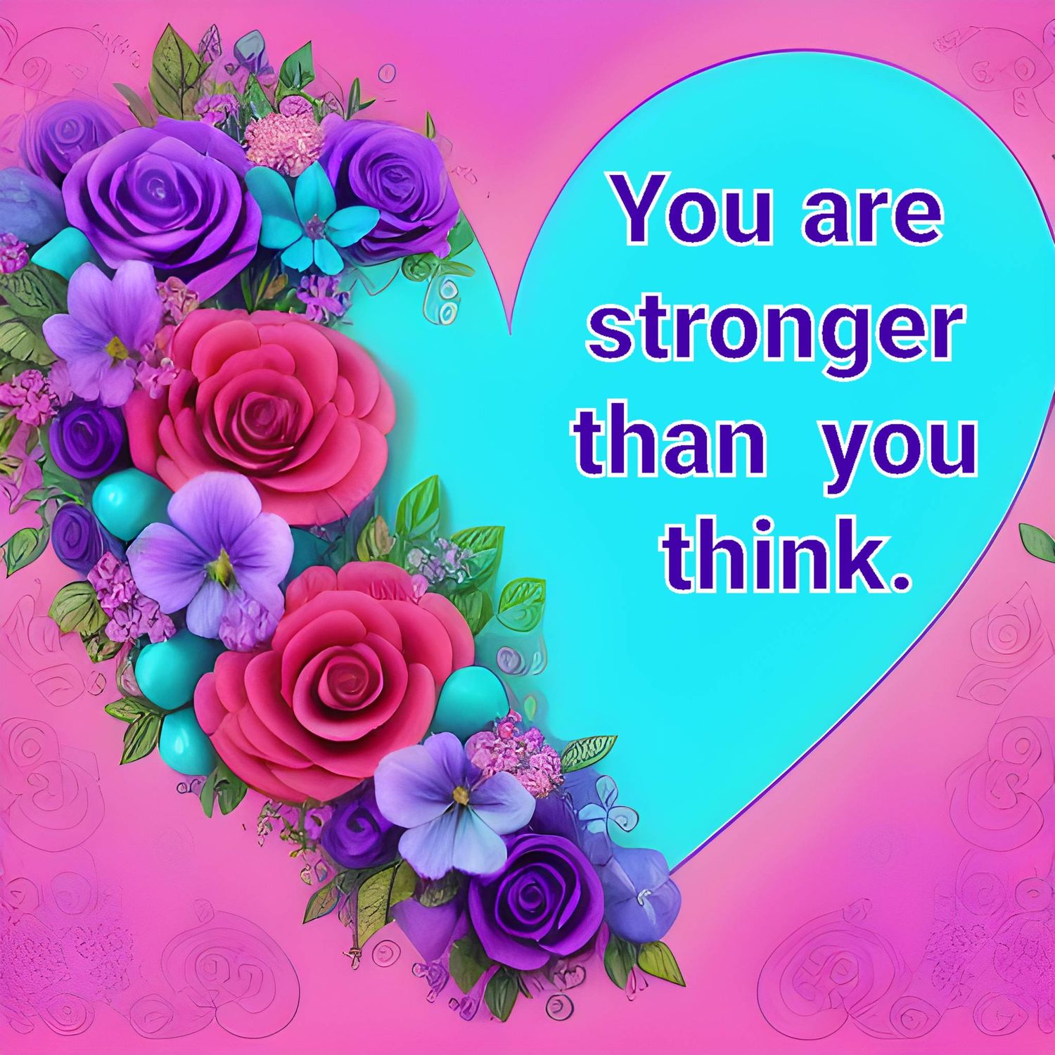 You are stronger 547 - Full Drill Diamond Painting - Specially ordered for you. Delivery is approximately 4 - 6 weeks.