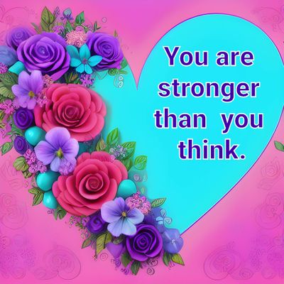 You are stronger 547 - Full Drill Diamond Painting - Specially ordered for you. Delivery is approximately 4 - 6 weeks.