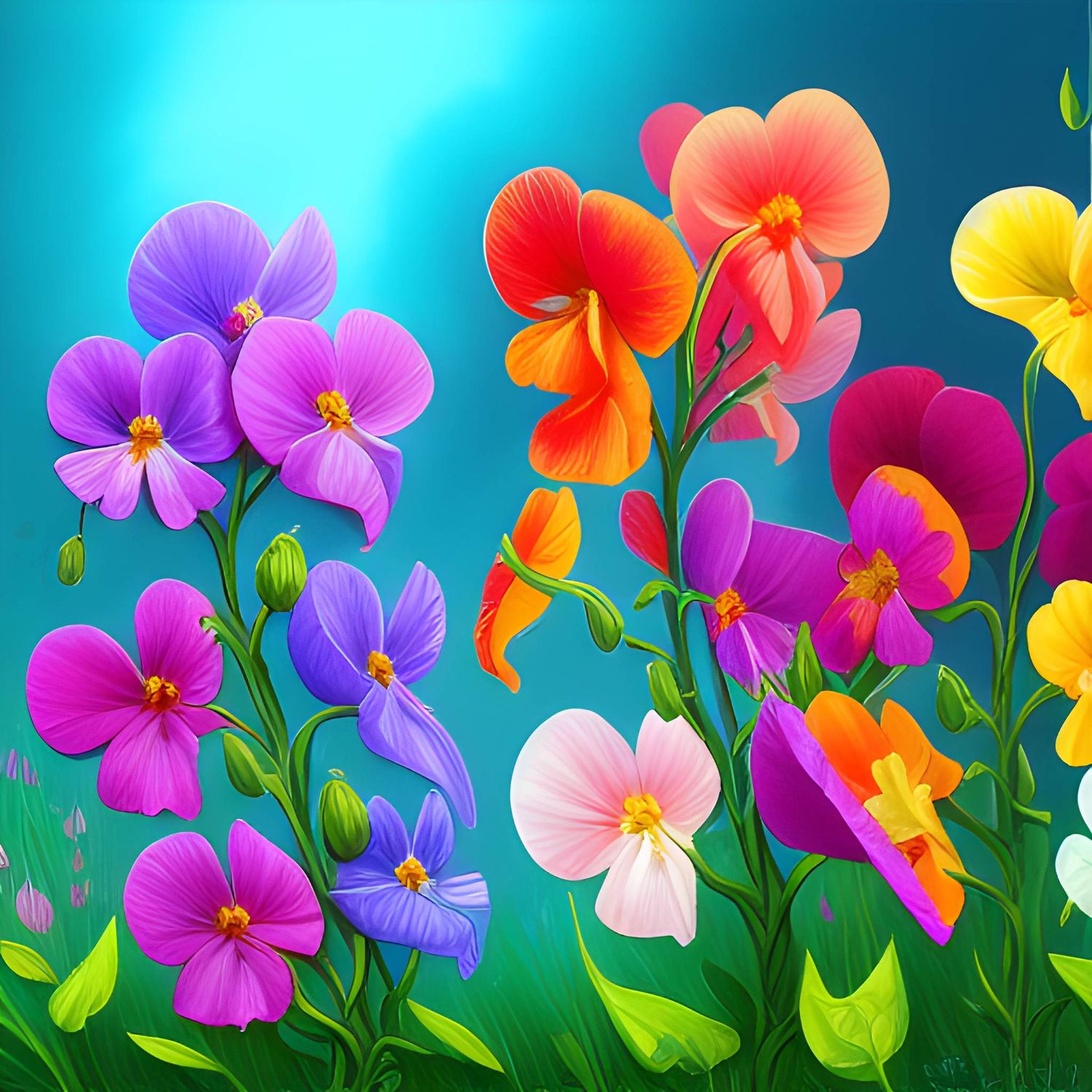 Sweetpeas 749 - Full Drill Diamond Painting - Specially ordered for you. Delivery is approximately 4 - 6 weeks.