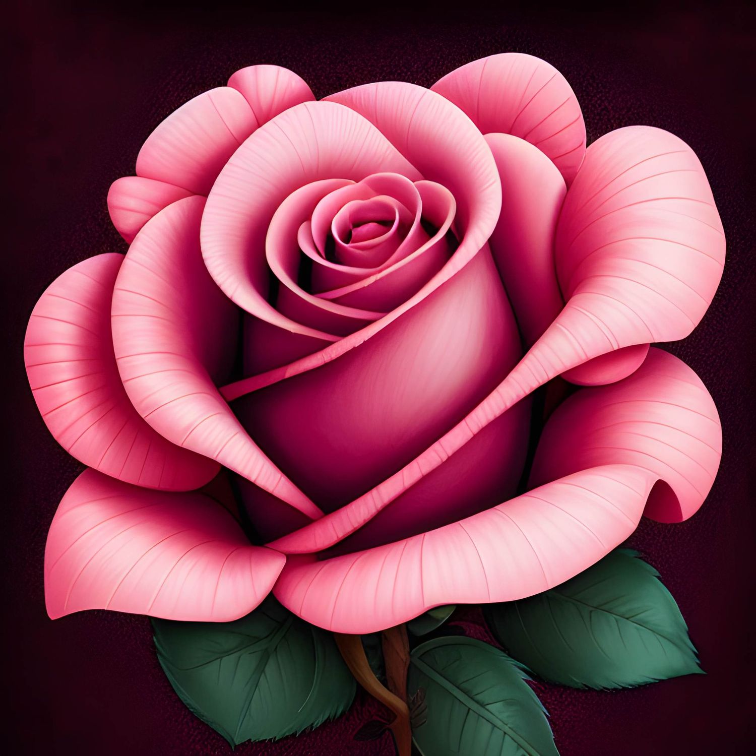 Pink Rose 810 - Full Drill Diamond Painting - Specially ordered for you. Delivery is approximately 4 - 6 weeks.