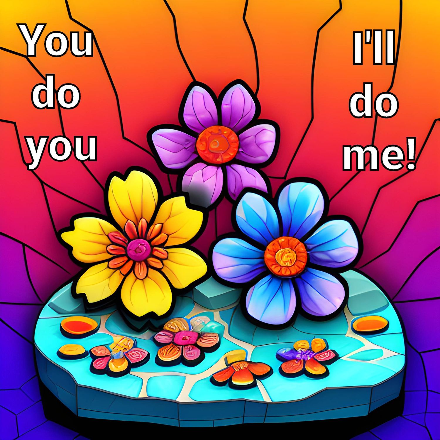 You Do You 938 - Full Drill Diamond Painting - Specially ordered for you. Delivery is approximately 4 - 6 weeks.