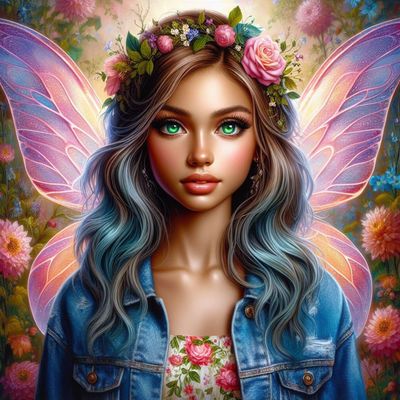 Fairy Girl M706 - Full Drill Diamond Painting - Specially ordered for you. Delivery is approximately 4 - 6 weeks.