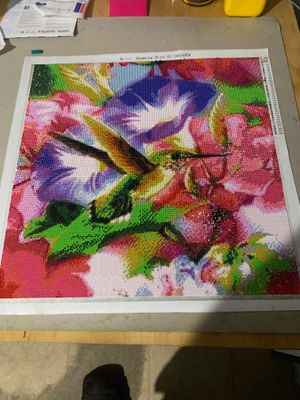 Humming Bird 50 x 50cm by Neil Taylor