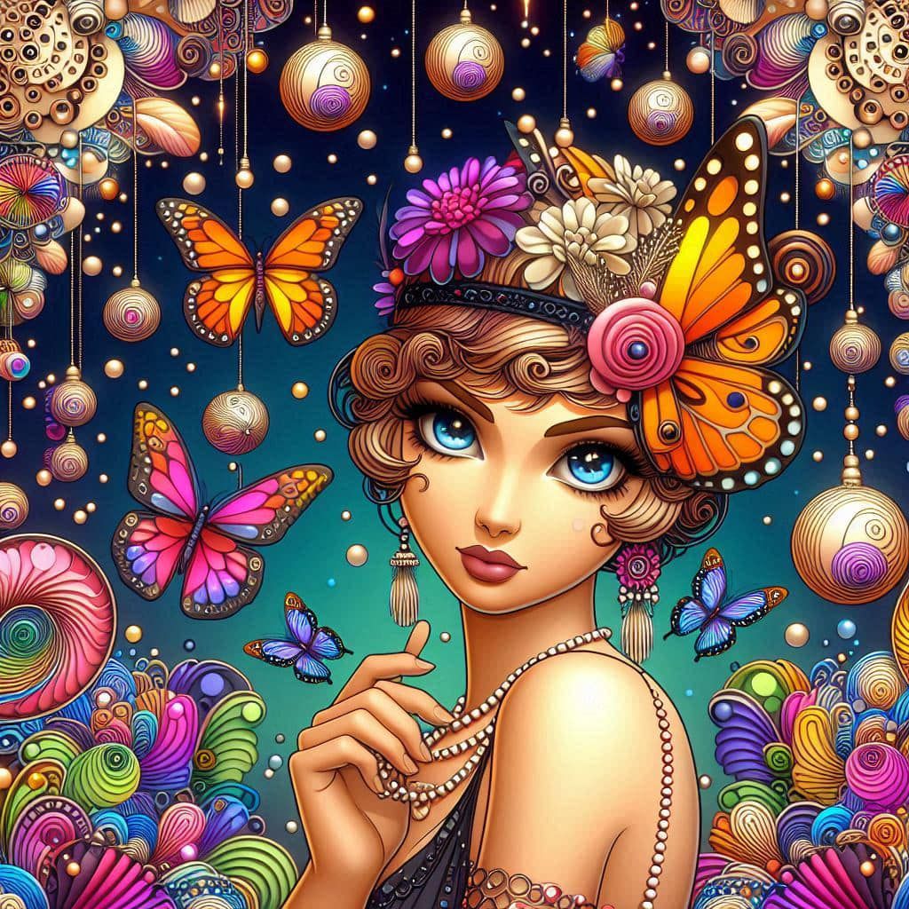 Glamourous Woman C by Pamela Lara - Full Drill Diamond Painting - Specially ordered for you. Delivery is approximately 4 - 6 weeks.