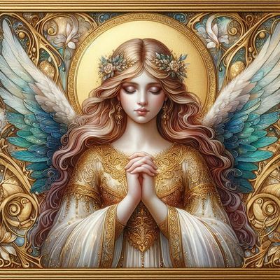 Angel of Hope by Joy Palmer - Full Drill Diamond Painting - Specially ordered for you. Delivery is approximately 4 - 6 weeks.