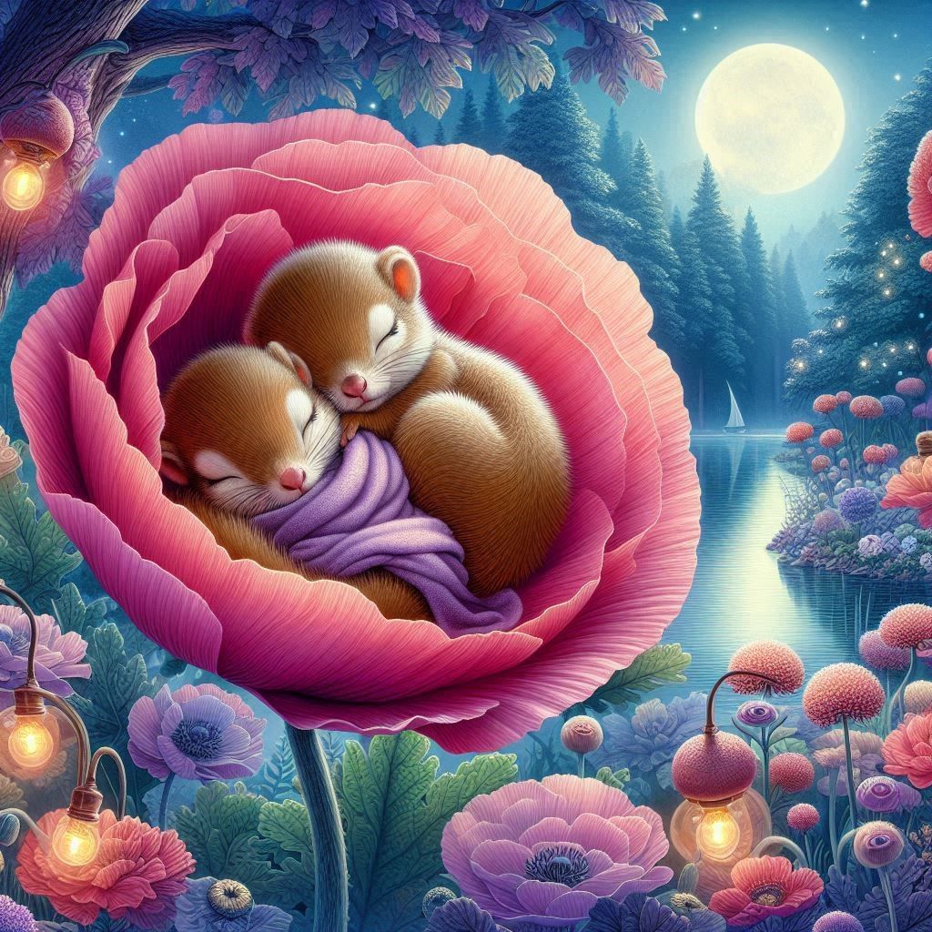 Cuddle Buddies By Angela Wanner - Full Drill Diamond Painting - Specially ordered for you. Delivery is approximately 4 - 6 weeks.