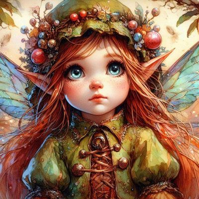 Elves and Fairies A by Carol Hart - Full Drill Diamond Painting - Specially ordered for you. Delivery is approximately 4 - 6 weeks.