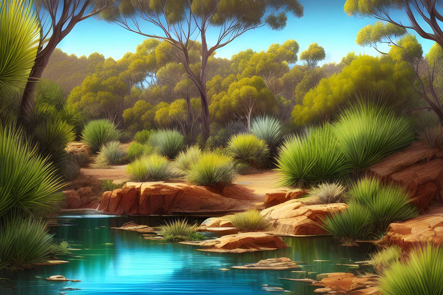 Outback Oasis A - Specially ordered for you. Delivery is approximately 4 - 6 weeks.