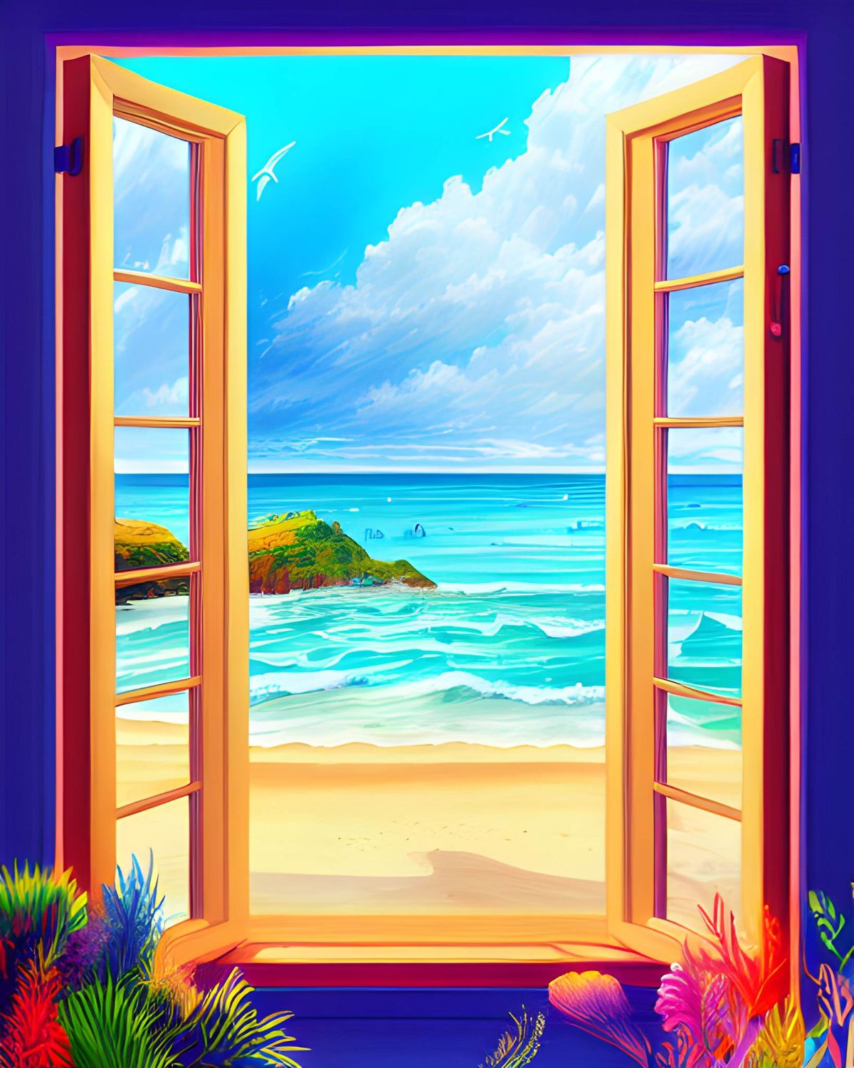 Windows to the Sea 686 - Specially ordered for you. Delivery is approximately 4 - 6 weeks.