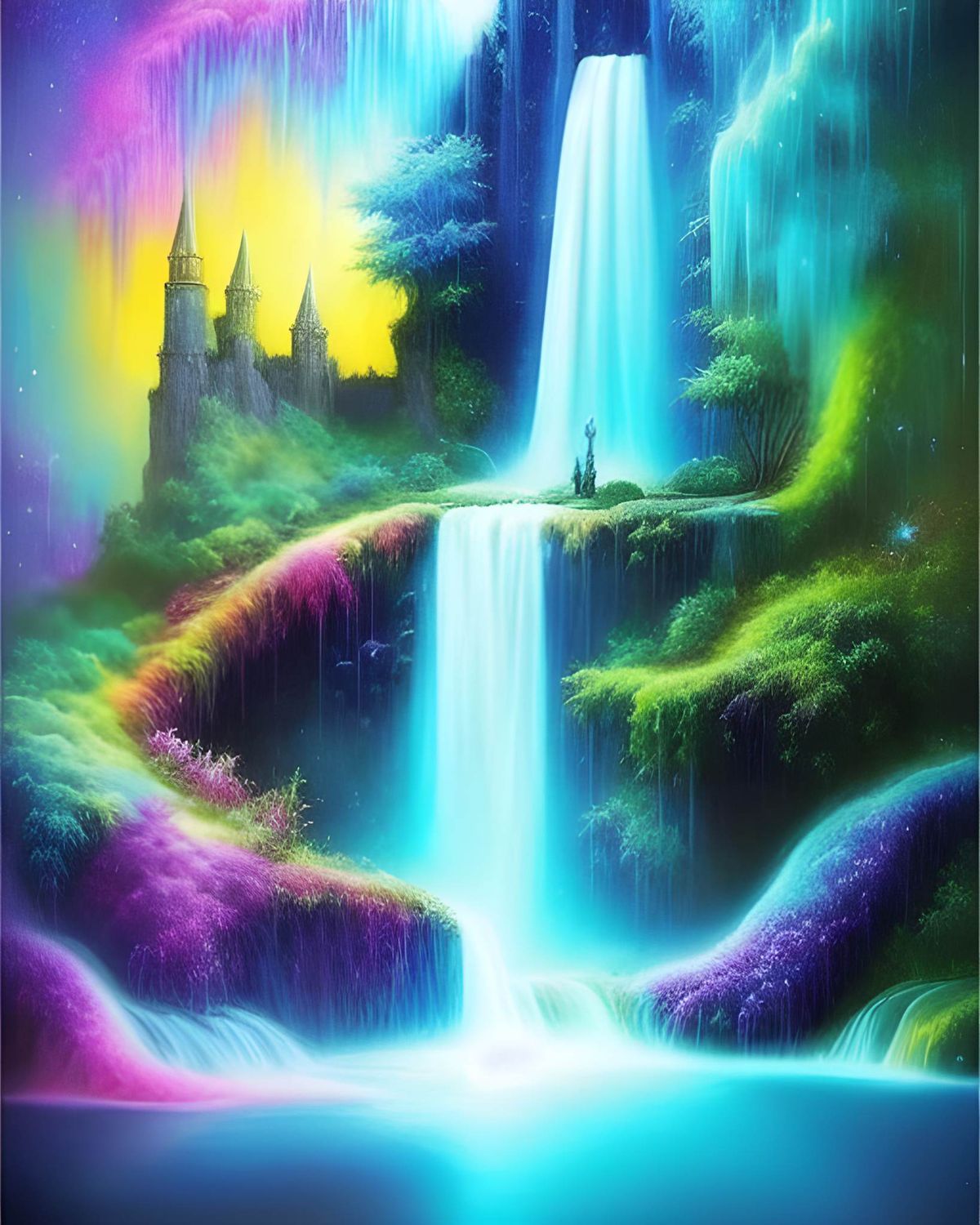 Pretty Waterfall 877 - Specially ordered for you. Delivery is approximately 4 - 6 weeks.