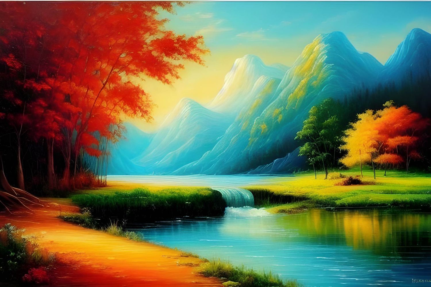 Scenery Artwork 994 - Specially ordered for you. Delivery is approximately 4 - 6 weeks.