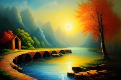 Scenery Artwork 995 - Specially ordered for you. Delivery is approximately 4 - 6 weeks.