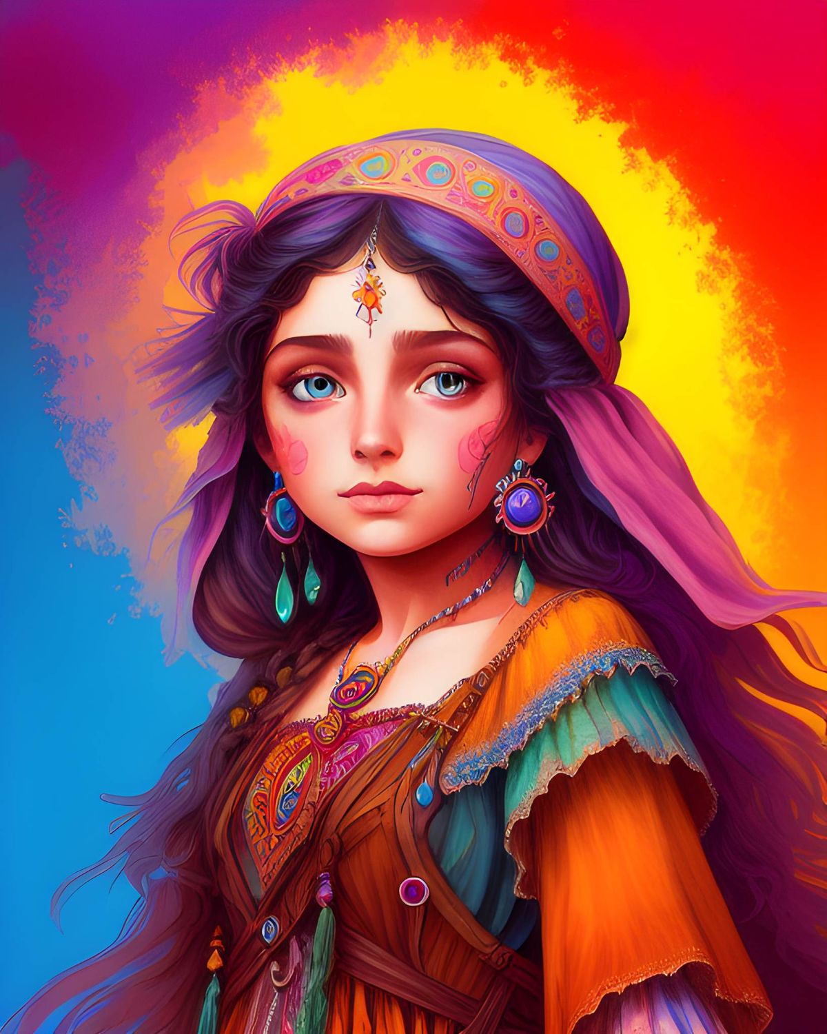 Romani Girl 848 - Specially ordered for you. Delivery is approximately 4 - 6 weeks.