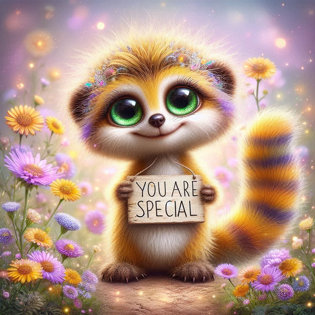 You are special meerkat - Full Drill Diamond Painting - Specially ordered for you. Delivery is approximately 4 - 6 weeks.