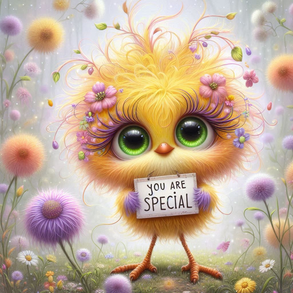 You are special bird - Full Drill Diamond Painting - Specially ordered for you. Delivery is approximately 4 - 6 weeks.