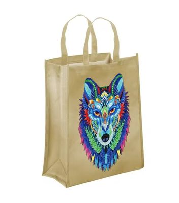 Tote Bag - Wolf - DIY diamond painting kit