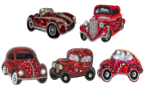 Keychains - Cars - Set of 5  - Diamond Painting Kit  YSK43