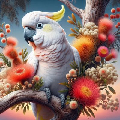 Cockatoo B - Full Drill Diamond Painting - Specially ordered for you. Delivery is approximately 4 - 6 weeks.
