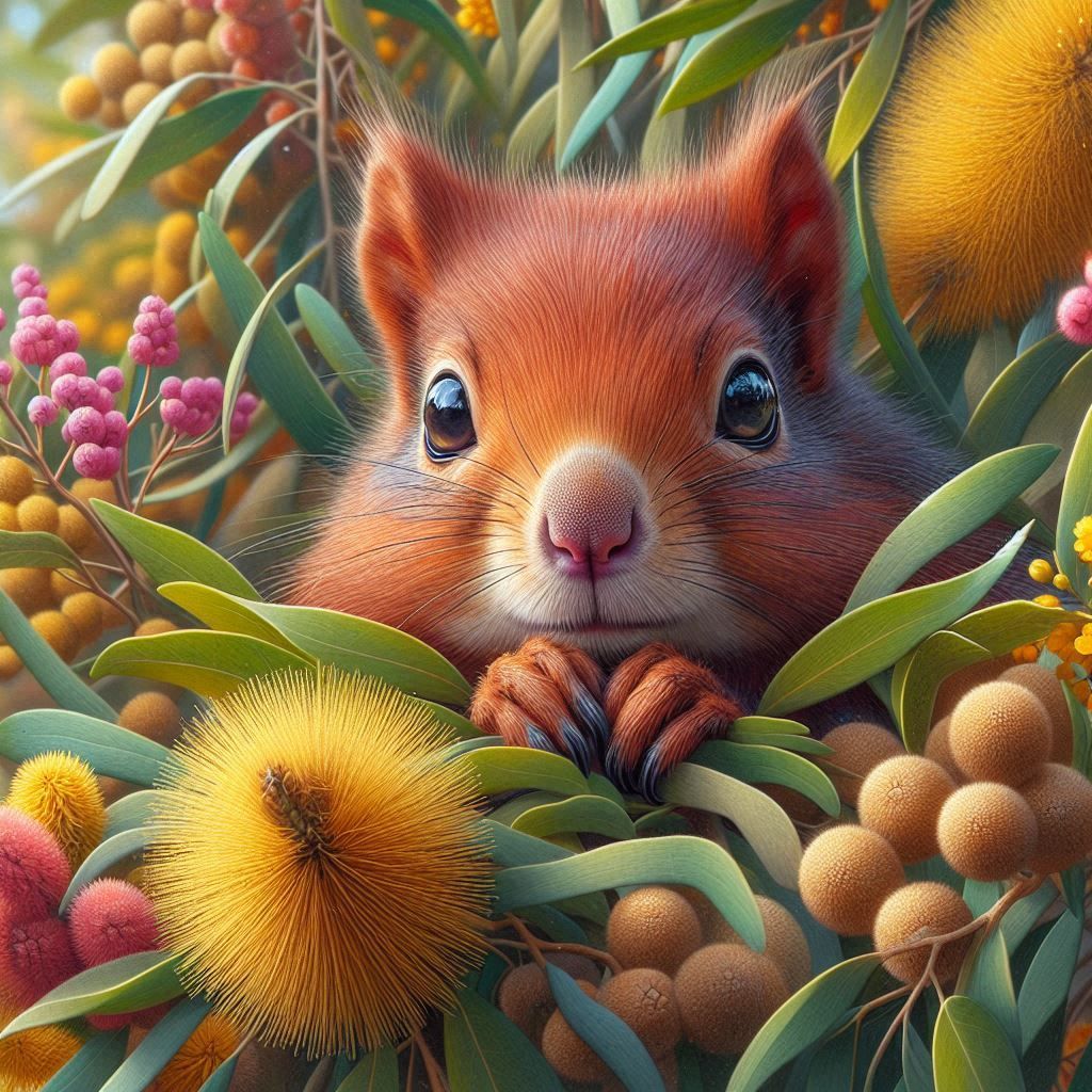 Squirrell C - Full Drill Diamond Painting - Specially ordered for you. Delivery is approximately 4 - 6 weeks.