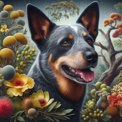 Blue Heeler E - Full Drill Diamond Painting - Specially ordered for you. Delivery is approximately 4 - 6 weeks.
