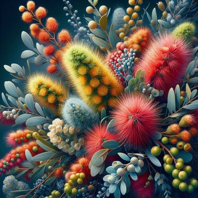 Australian Flowers C - Full Drill Diamond Painting - Specially ordered for you. Delivery is approximately 4 - 6 weeks.