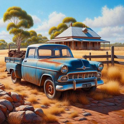 Aussie Homestead C - Full Drill Diamond Painting - Specially ordered for you. Delivery is approximately 4 - 6 weeks.