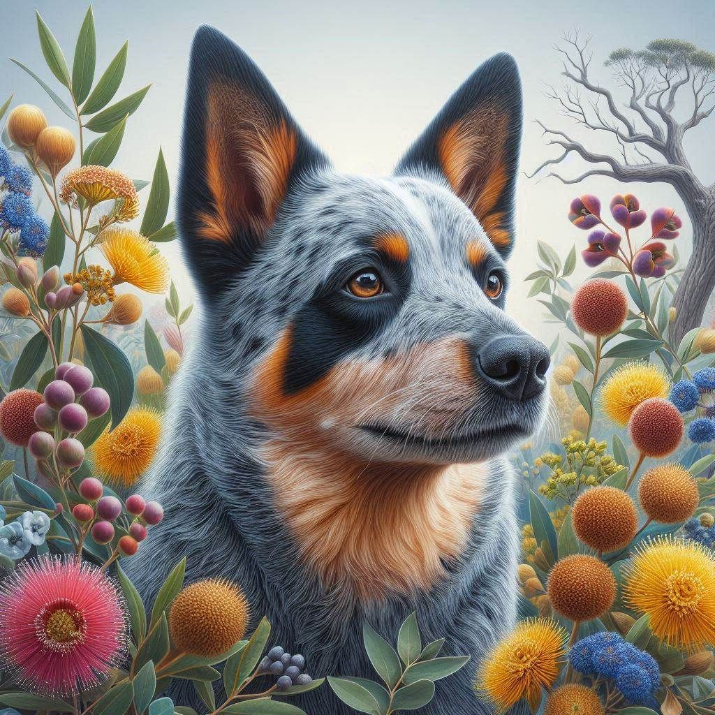 Blue Heeler E - Full Drill Diamond Painting - Specially ordered for you. Delivery is approximately 4 - 6 weeks.