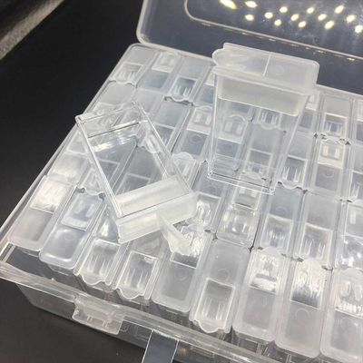 64 pc18.14 Tic Tac Diamond Painting Drills Storage Container