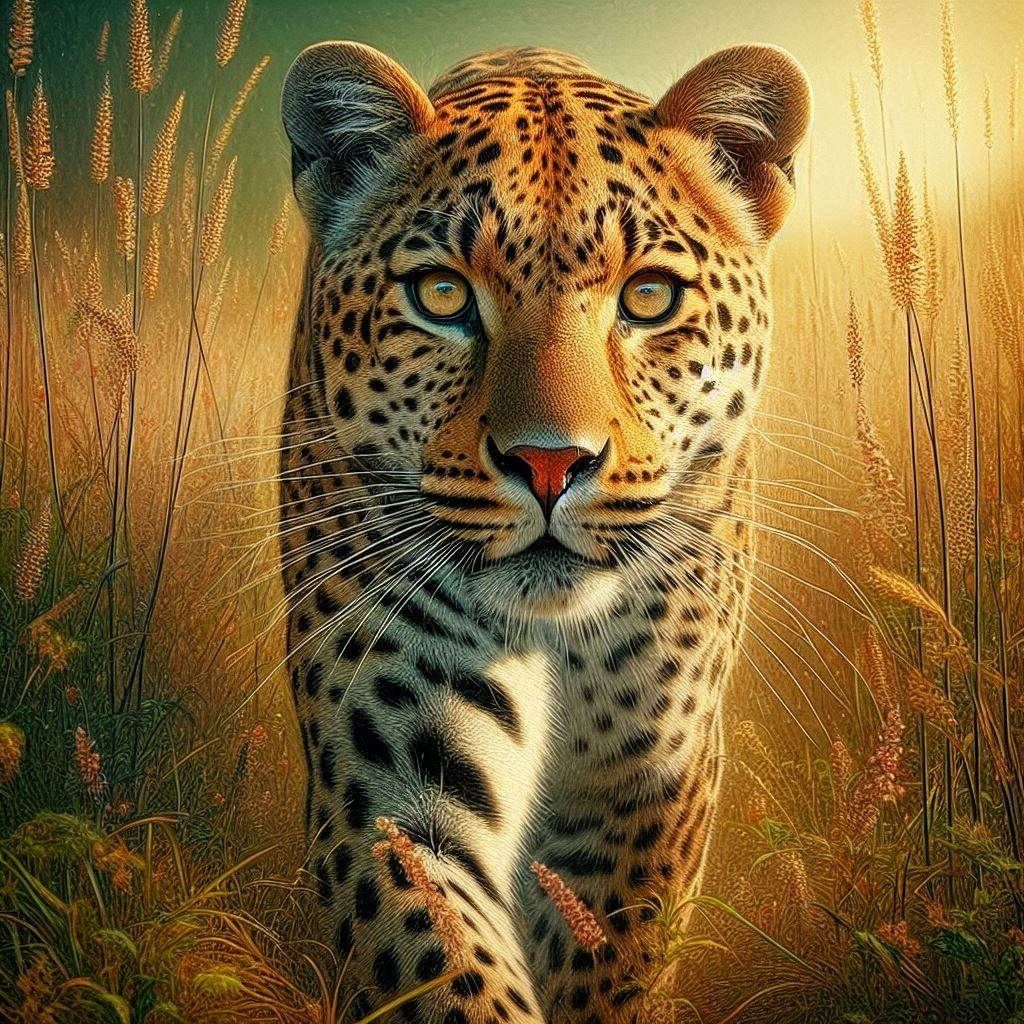 CHEETAH head on - DELUXE Full Drill Kit,  (Square drills) - 30 x 30cm  - Currently in stock