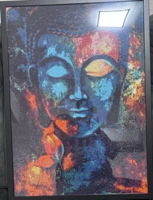 Buddha 50 x 70cm by  Ishara Jayamannage