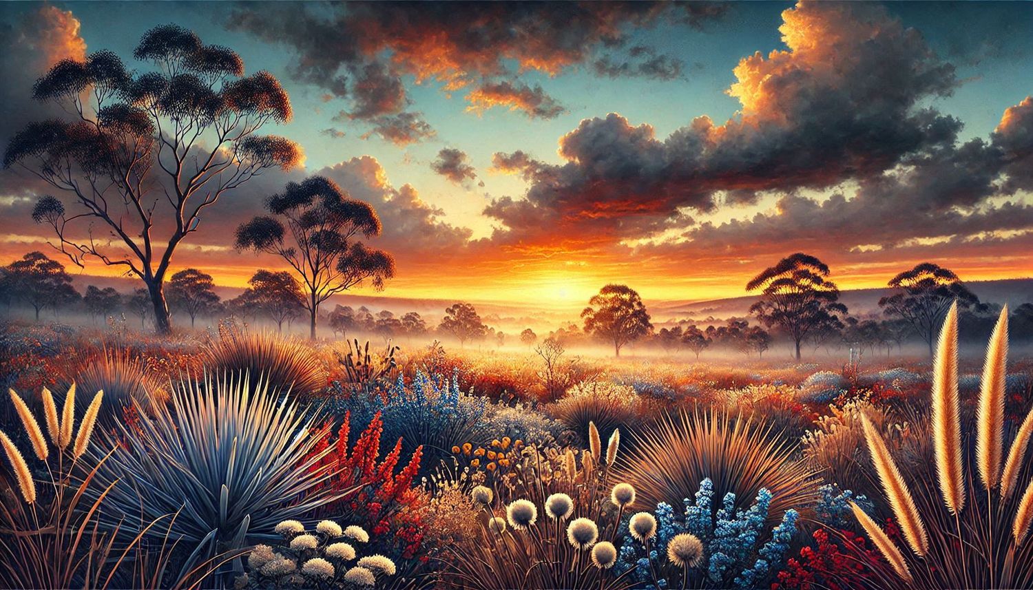 Aussie scenery A - Specially ordered for you. Delivery is approximately 4 - 6 weeks.