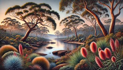 Aussie scenery F - Specially ordered for you. Delivery is approximately 4 - 6 weeks.