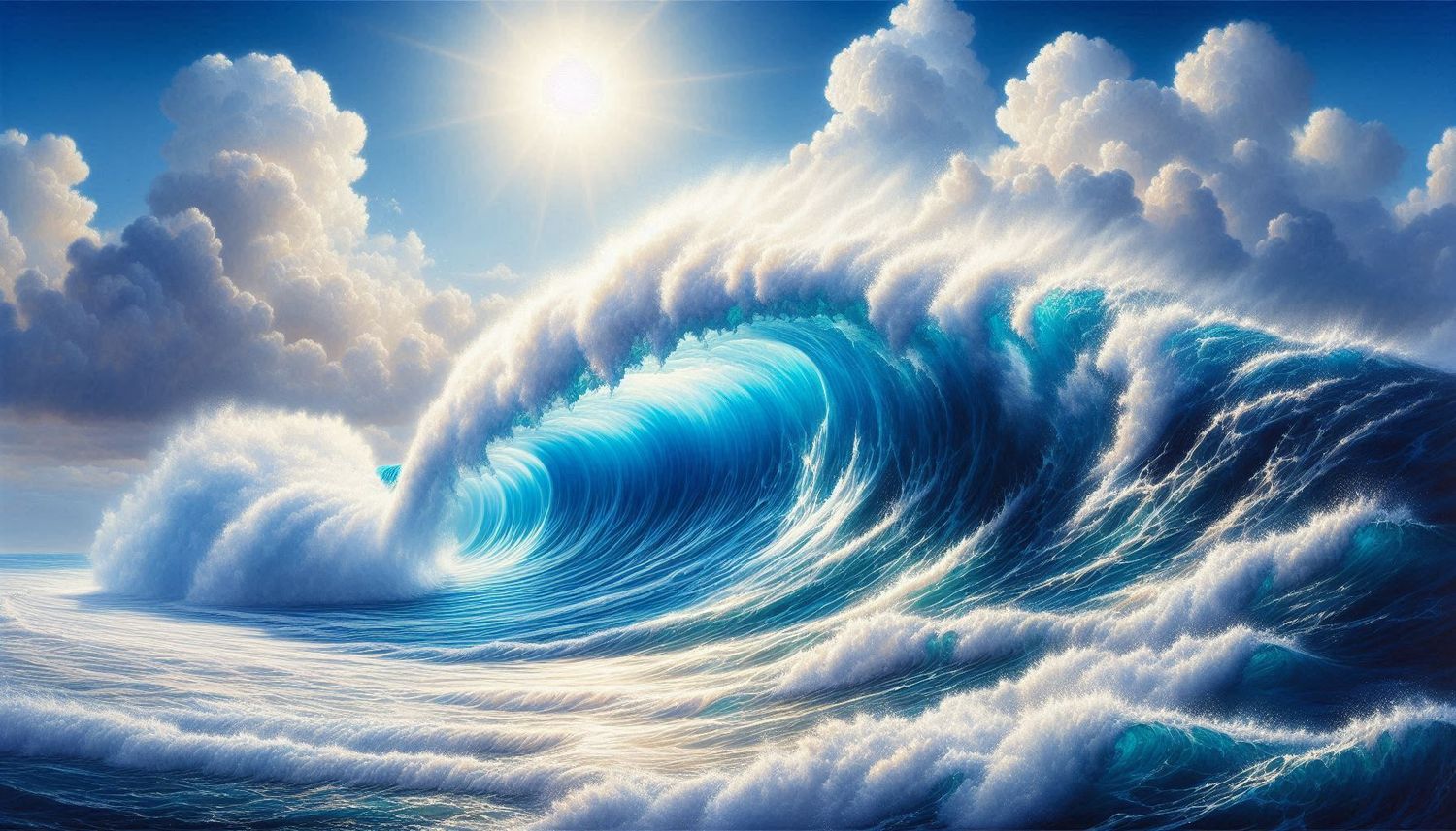 Ocean Waves - Specially ordered for you. Delivery is approximately 4 - 6 weeks.